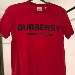 Burberry Red T-Shirt